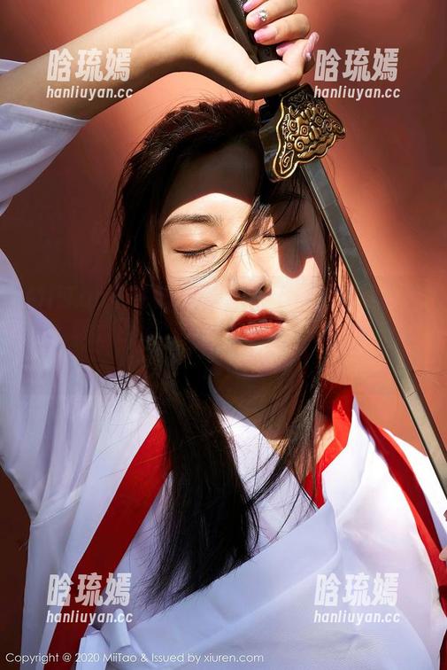 MiiTao蜜桃社 - 桃乃香Tina的白裙有话说，喷香四溢，下载可别忘了留住这一刹那！