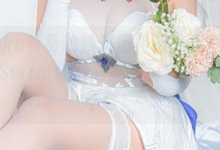 Momoko葵葵的沙滩历险记：随意的BarbaraSwimsuit写真集，分享一下肯定不亏！
