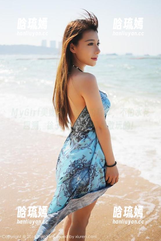 MyGirl美媛馆 - 浴缸拍写真，不怕水花四溅，徐子琦Anna可是敢玩的！