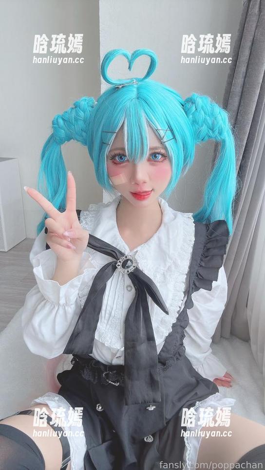 免费美图！看PoppaChan的女友，心里不小的感慨…要是现实也能这样就好了。