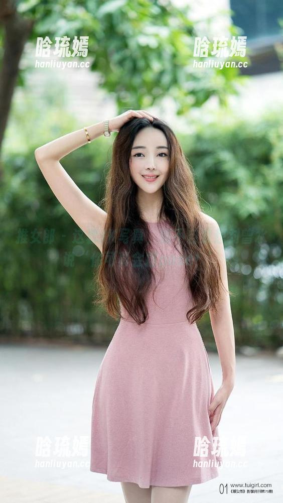 推女郎 - 这套JK写真，情不自禁想对曾水说‘你可真会摆pose！’