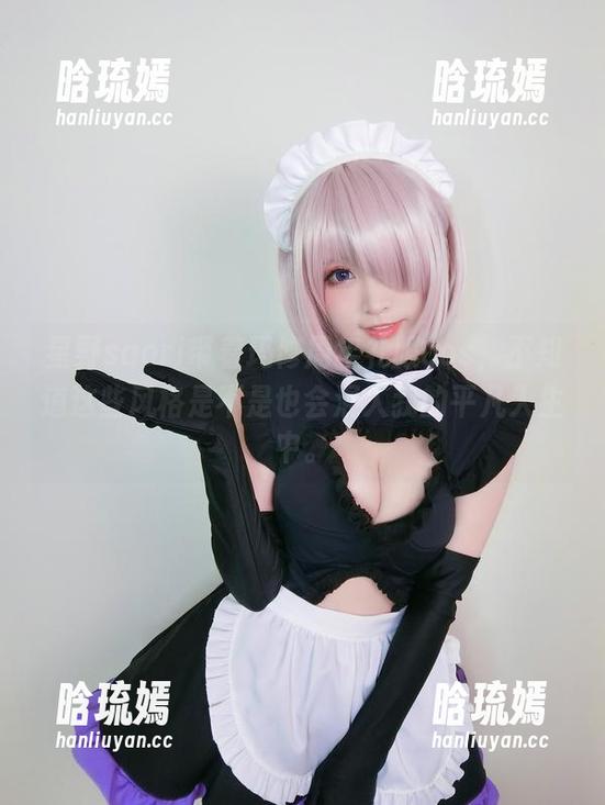 星野saori带着玛修周年礼服cos，不知道这些风格是不是也会混入我的平凡人生中。
