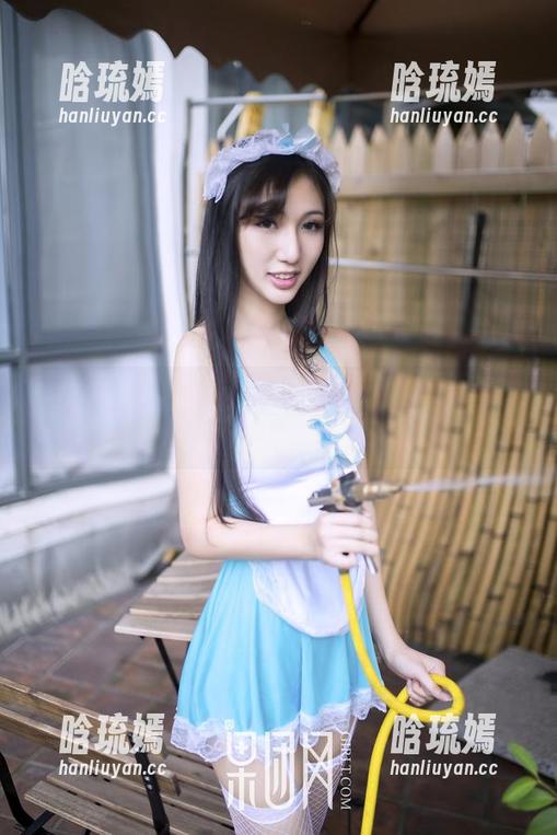 果团网 - 尹意纯的套装写真：这图串联了多少不为人知的小情绪呀？