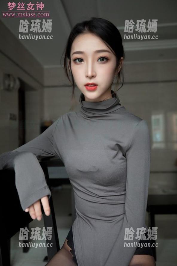 梦丝女神 - 雪馨海边美图大赏：风吹裙摆，心醉神迷