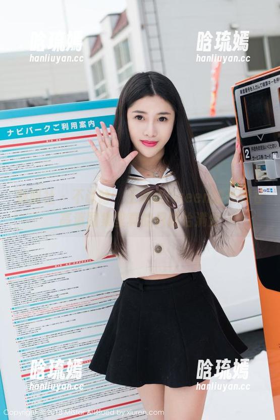 魅妍社 - 不说啥，王婉悠Queen的长腿在高清图集里真的只能给满分