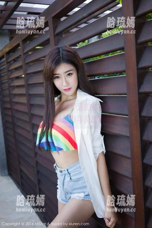 魅妍社 - 这就是赵梦洁的体操服图集，随便一张都是力与美的结合？